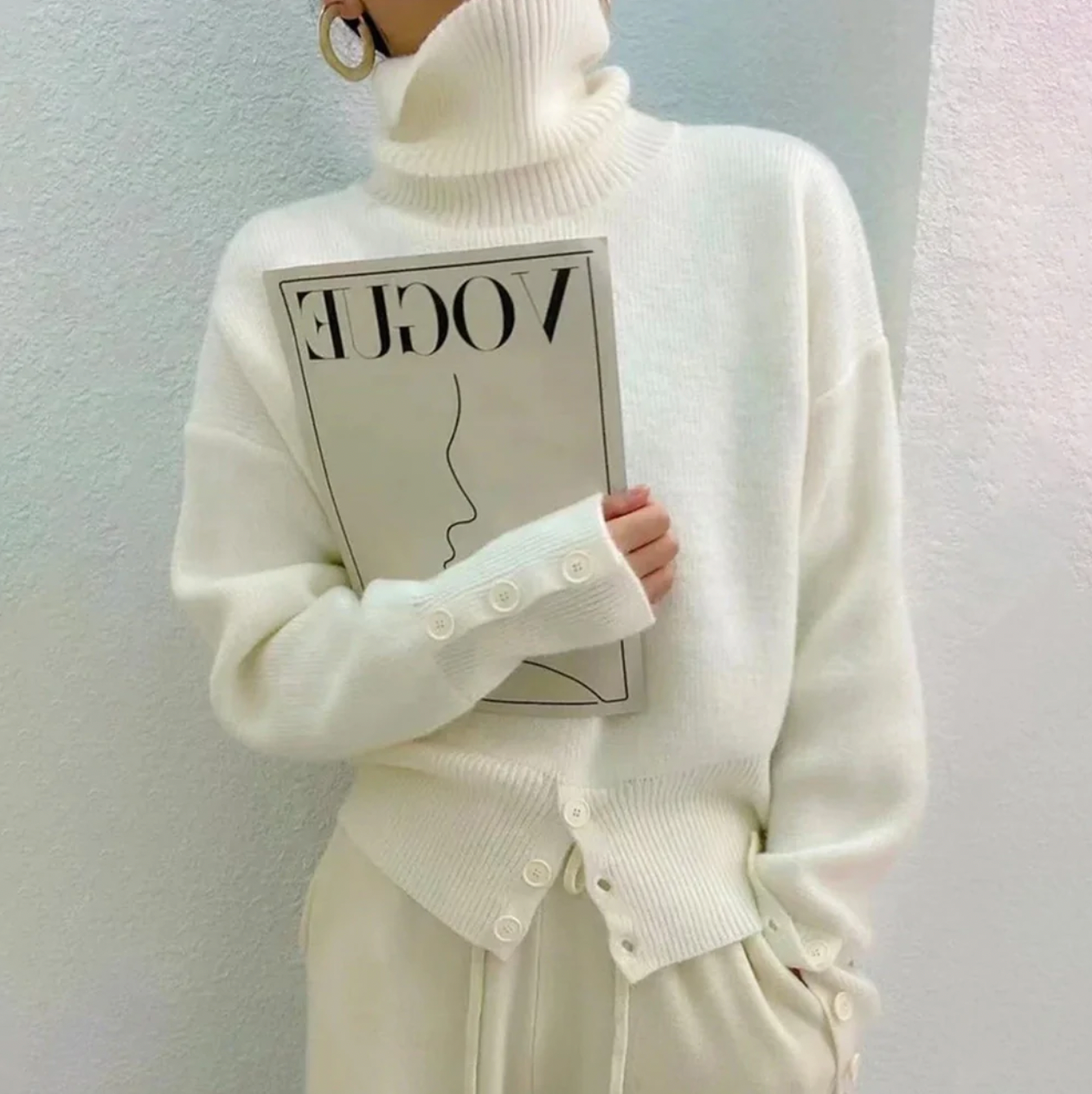 Melanie™ – Effen Winter Coltrui