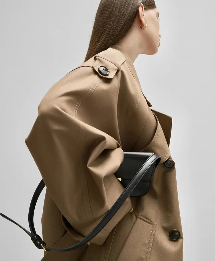 Gema™ - Oversized lange trenchcoat