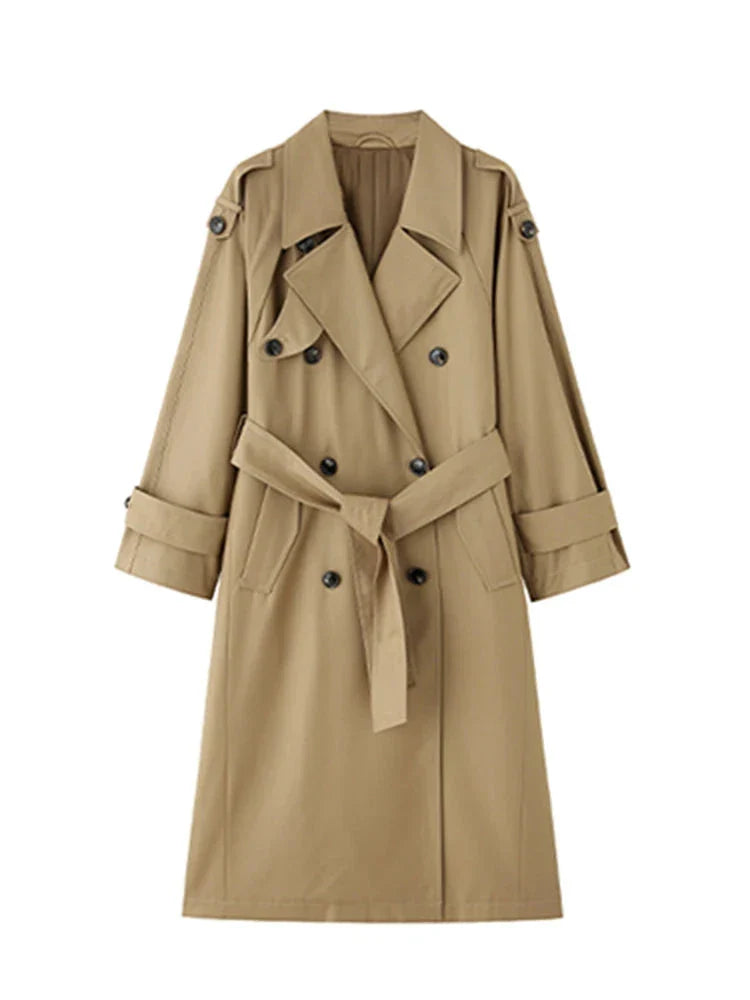 Gema™ - Oversized lange trenchcoat