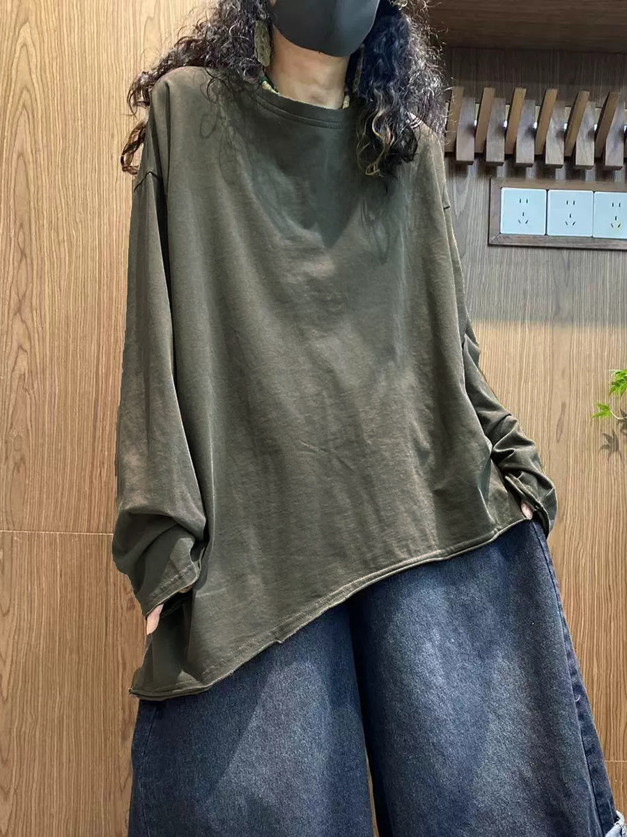 Fanny™ – Katoenen shirt met ronde hals