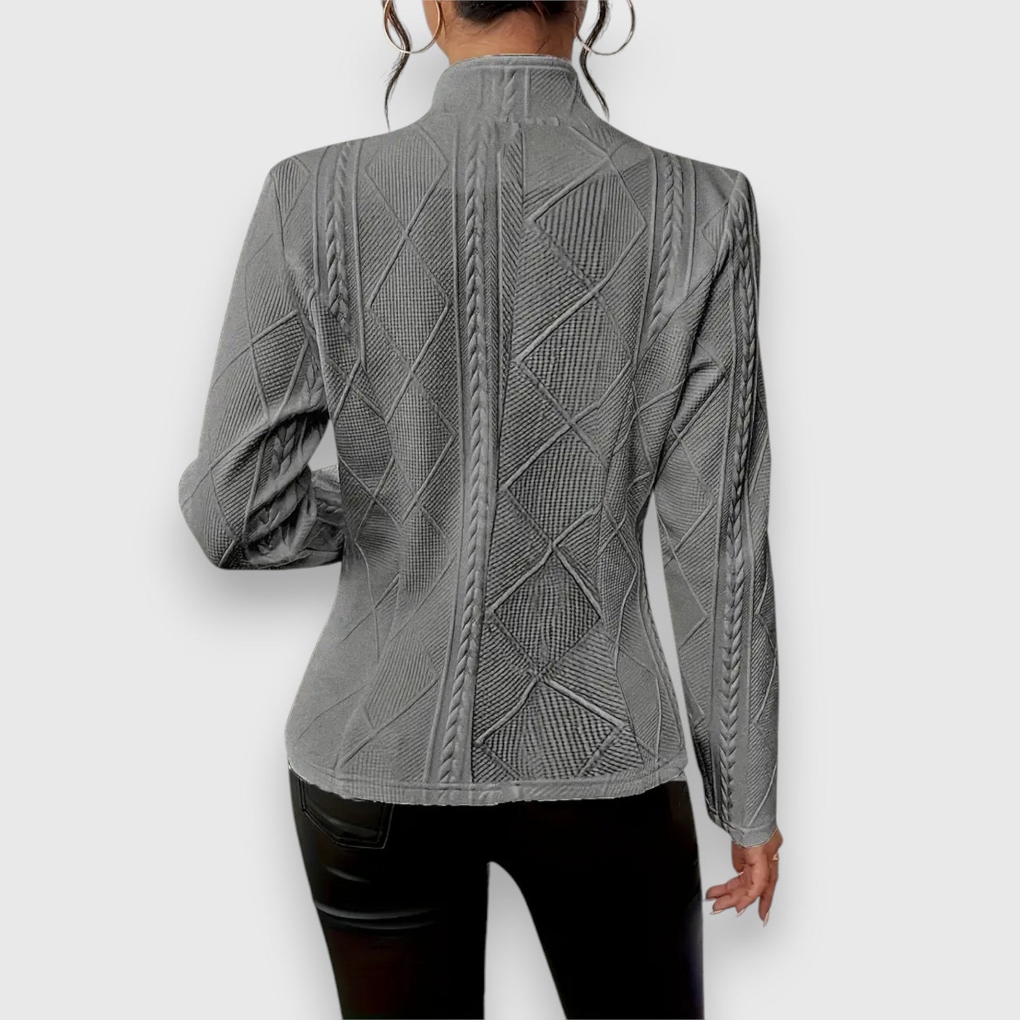 Serena™ – Blazer met Textuur