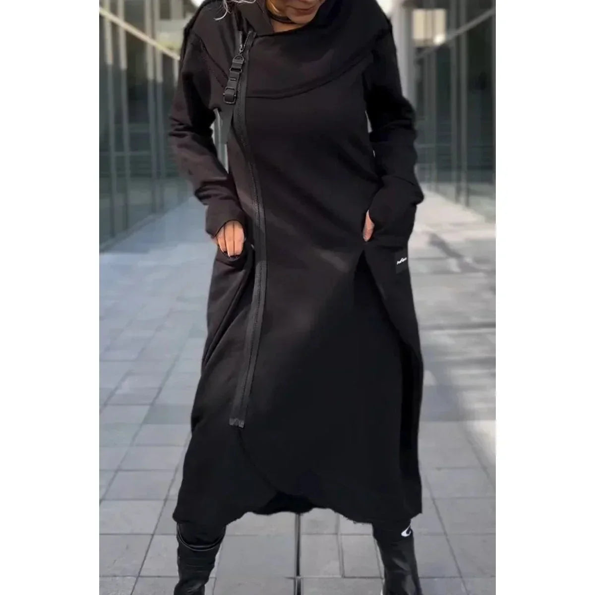 Adelia™ – Jurk met Lange Mouwen