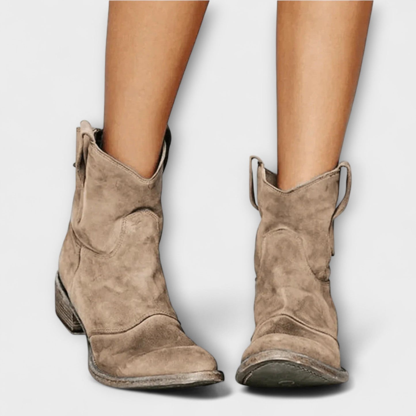 Marlene™ – Cowboy Enkellaarsjes