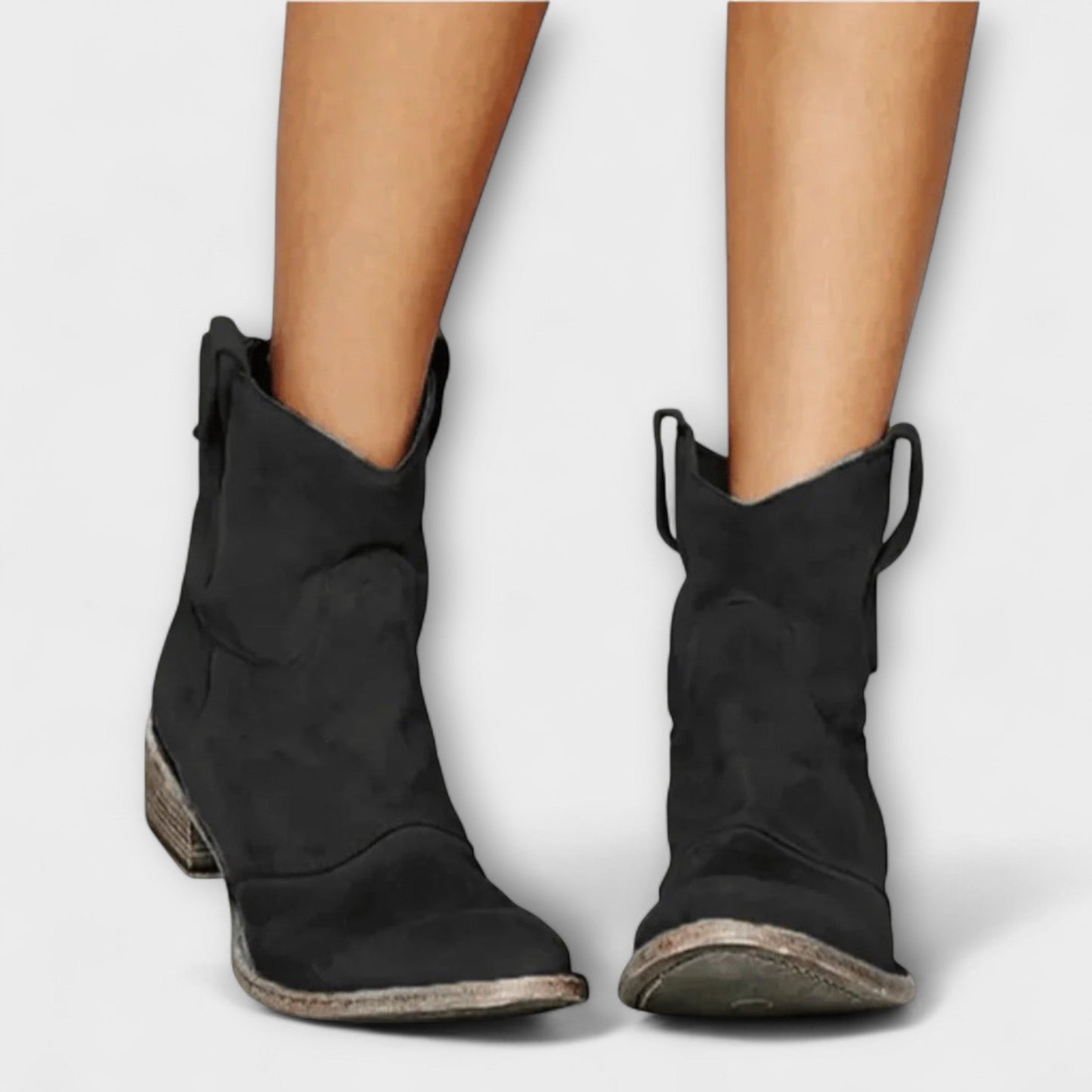 Marlene™ – Cowboy Enkellaarsjes