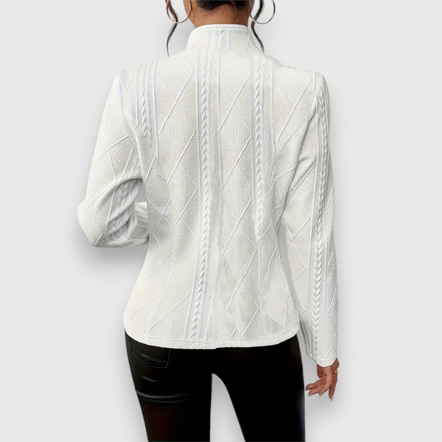 Serena™ – Blazer met Textuur