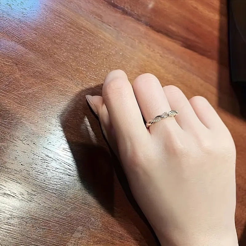 Gedraaide elegantie ring | Samen tegen borstkanker
