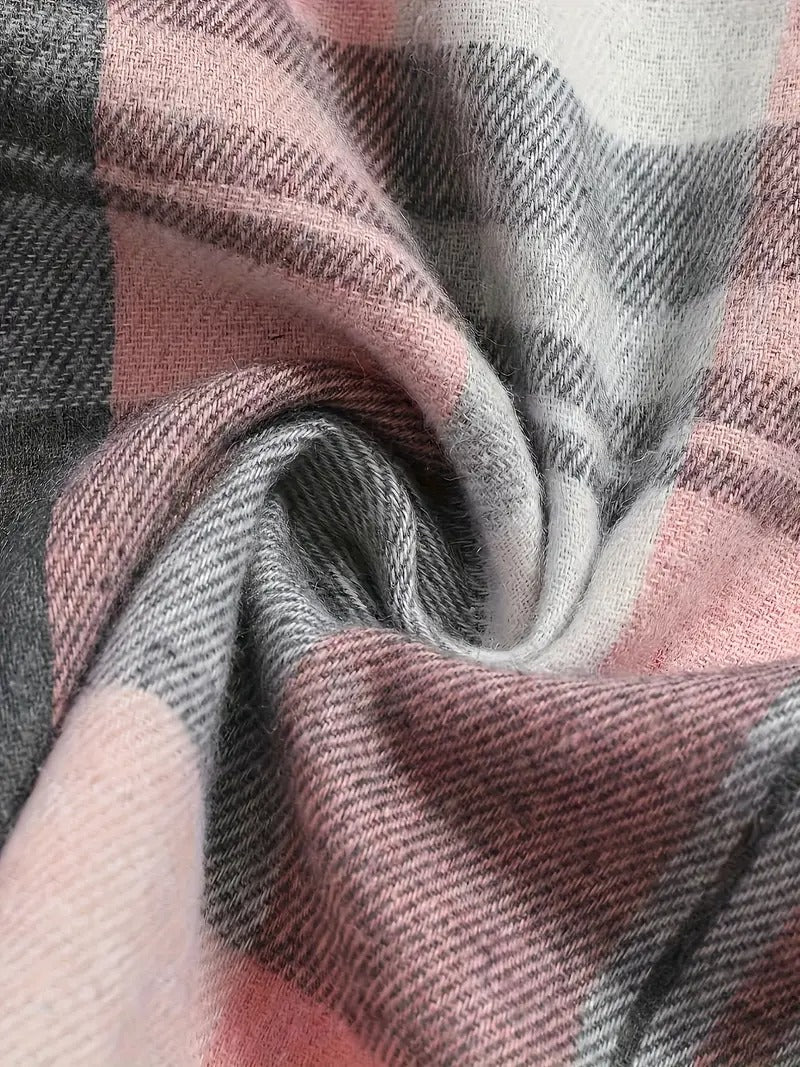 Zomers Geruit Shirt | Samen tegen borstkanker
