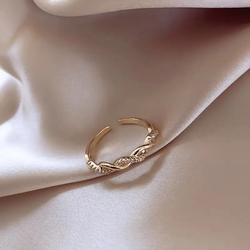 Gedraaide elegantie ring | Samen tegen borstkanker