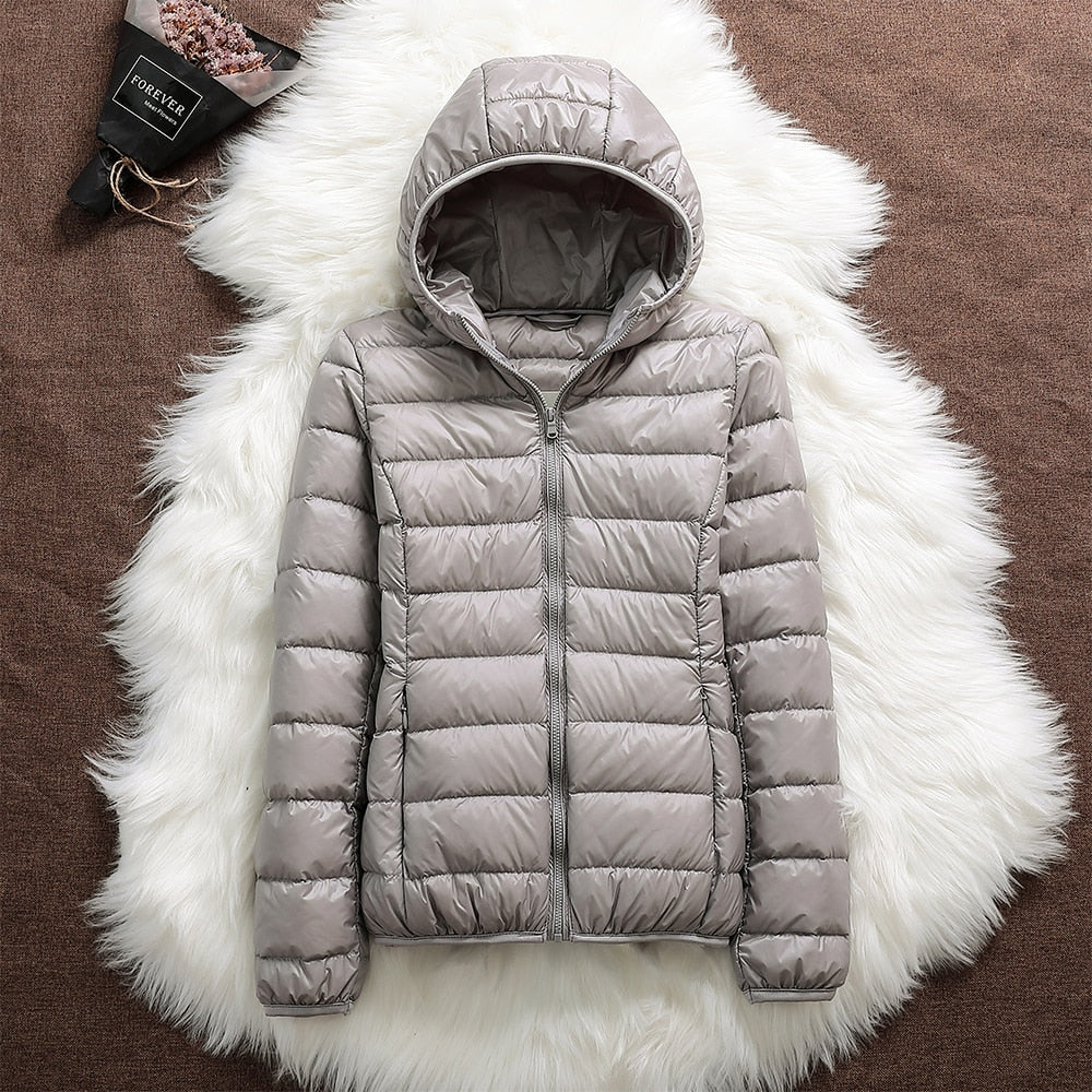 Charlita™ – Gewatteerde Winterjas met Capuchon