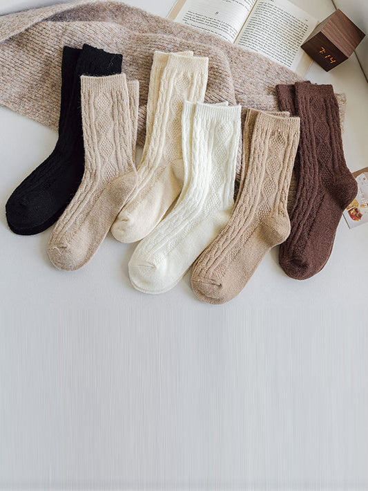 Charlie™ – 6 paar wollen wintersokken