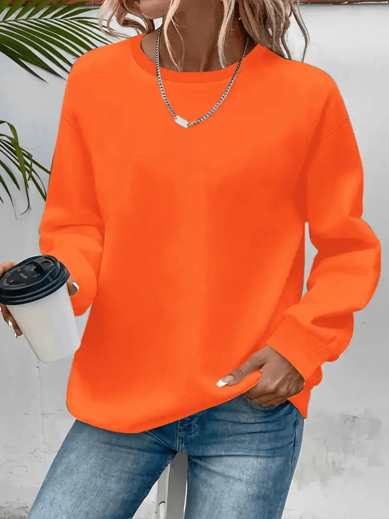 Zachtroze droom Sweater | Samen tegen borstkanker