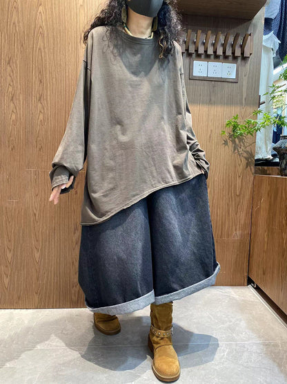 Fanny™ – Katoenen shirt met ronde hals