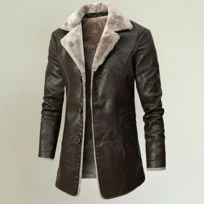 Felipe™ – Leren winterjas