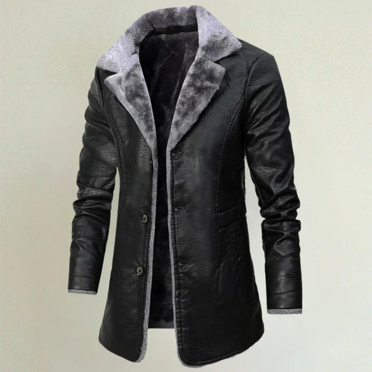 Felipe™ – Leren winterjas