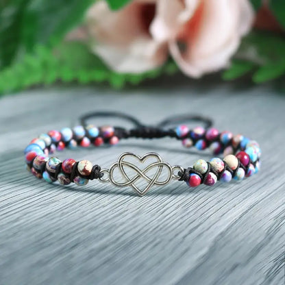 Steen Eeuwigheids Armband | Samen tegen Borstkanker