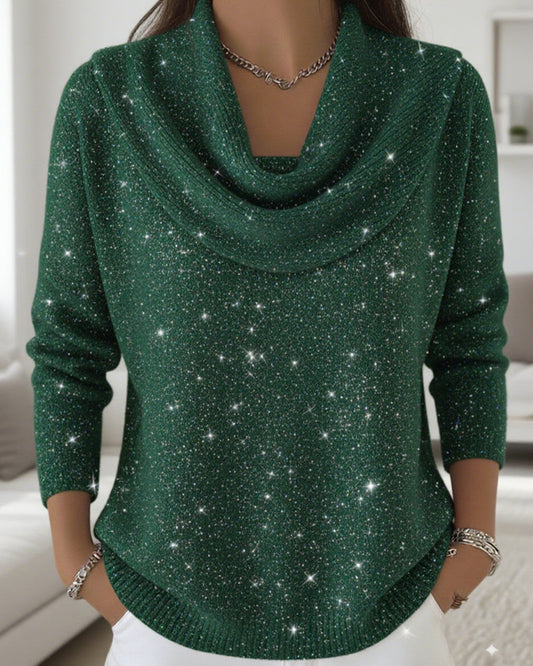 Lou™ – Elegante Glanzende Trui