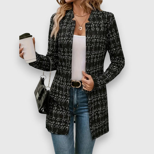 Elyna™ – Geruite Werkblazer