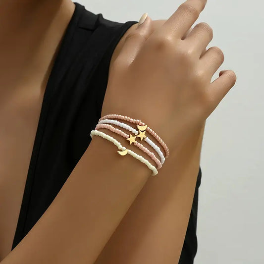 Ster en Maan Armband | Samen tegen Borstkanker