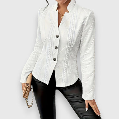 Serena™ – Blazer met Textuur
