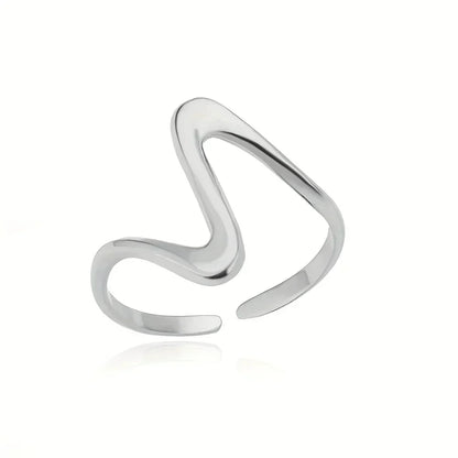 Geometrische Golf Ring | Samen tegen Borstkanker
