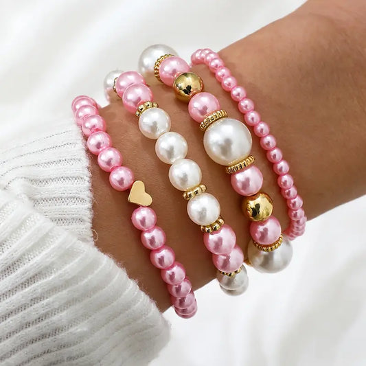 Parel Harmonie Armbanden | Samen tegen Borstkanker