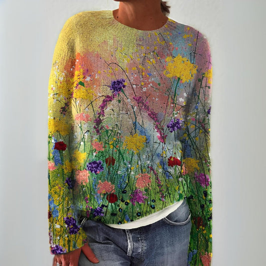 Marta™ – Bloemenkunst Gezellige Trui