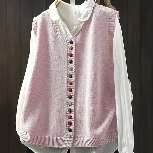 Dione™ – Mouwloos Gebreid Vest