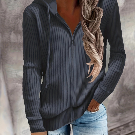 Jasmine™ - Gebreide capuchonjas