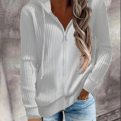 Jasmine™ - Gebreide capuchonjas
