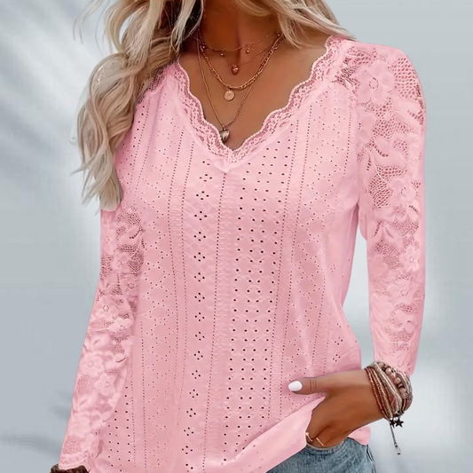 Comfortabele Longsleeve Top | Samen tegen Borstkanker