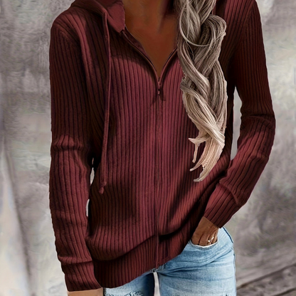 Jasmine™ - Gebreide capuchonjas