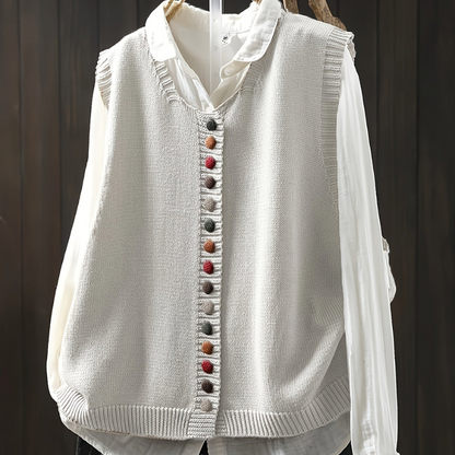 Dione™ – Mouwloos Gebreid Vest