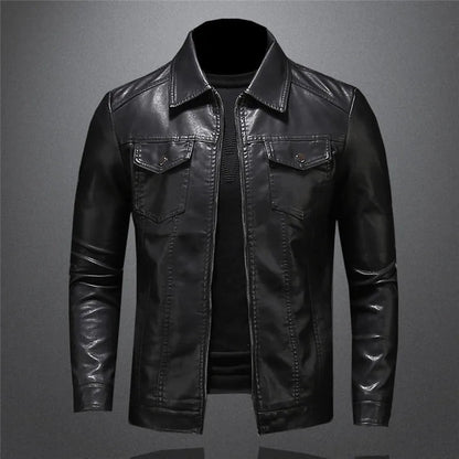Laurence™ – Klassiek leren motorjack