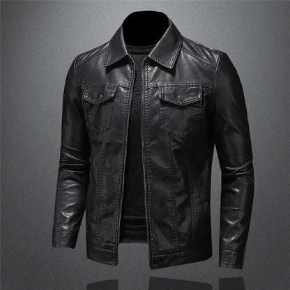 Laurence™ – Klassiek leren motorjack