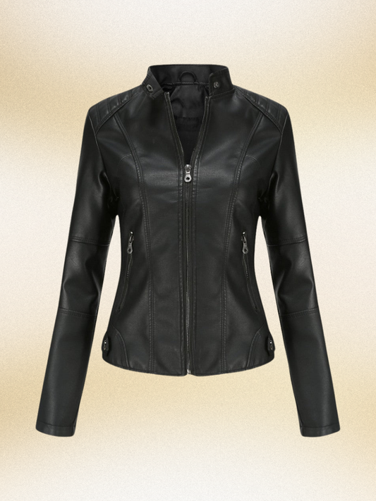 Sienna™ – Luxe Leren Jas