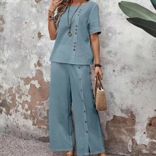 Ziana™ – Luchtige Tweedelige Set