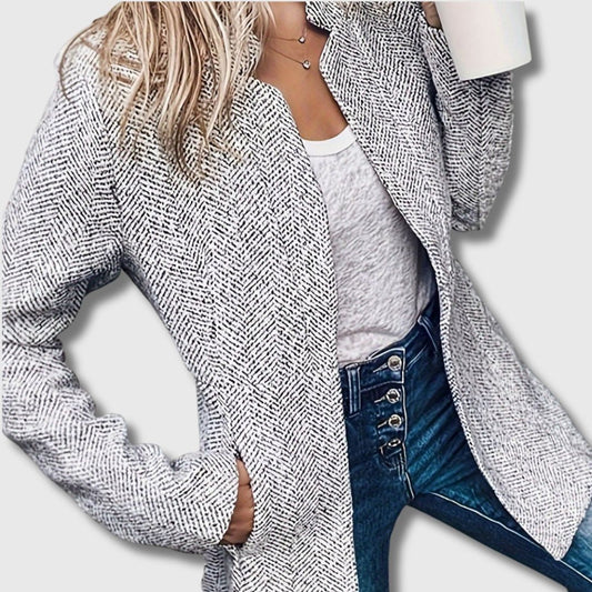 Isabelle™ – Casual Blazer met Zijzakken