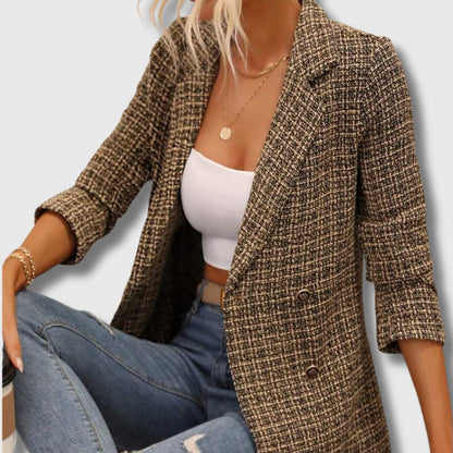 Sabine™ - Chique tweed blazer