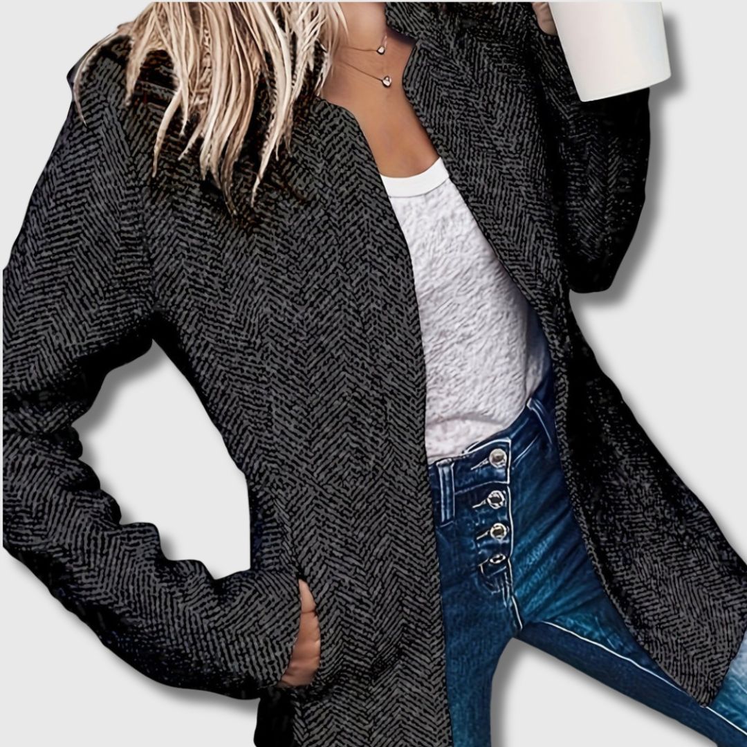 Isabelle™ – Casual Blazer met Zijzakken