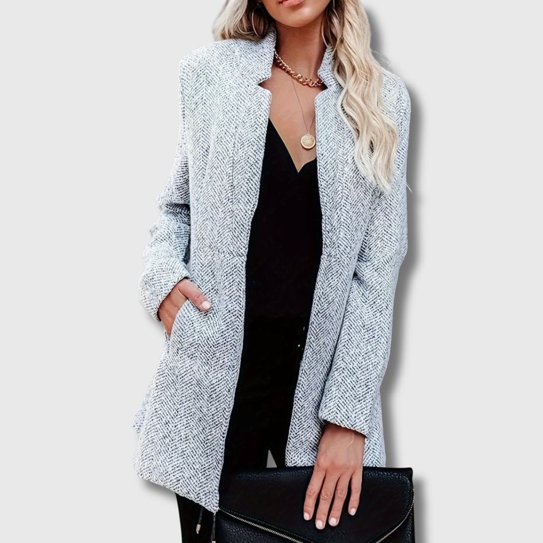 Isabelle™ – Casual Blazer met Zijzakken