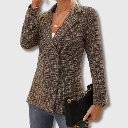 Sabine™ - Chique tweed blazer