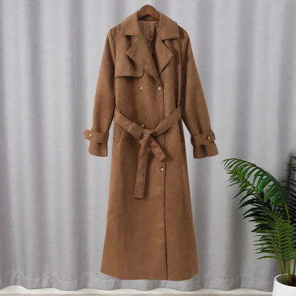 Helen™ – Vintage Lange Trenchcoat