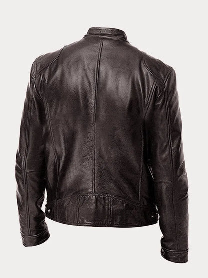 Fidel™ – Leren motorjack