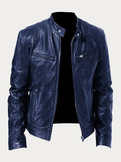 Fidel™ – Leren motorjack