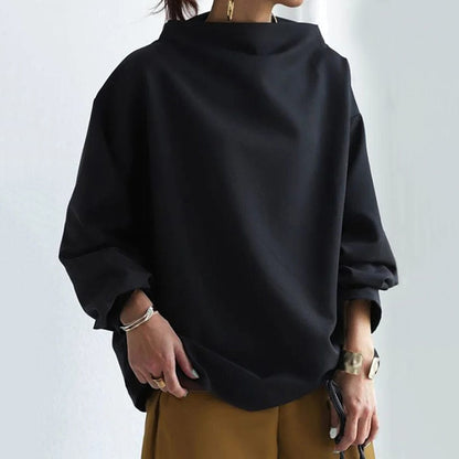 Elly™ – Stijlvolle Wintertop met Hoge Hals