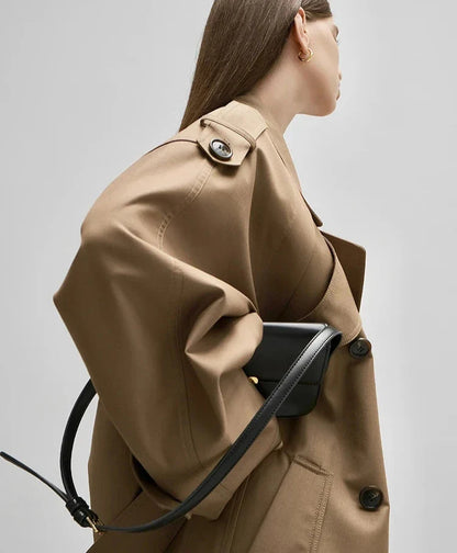 Gema™ - Oversized lange trenchcoat