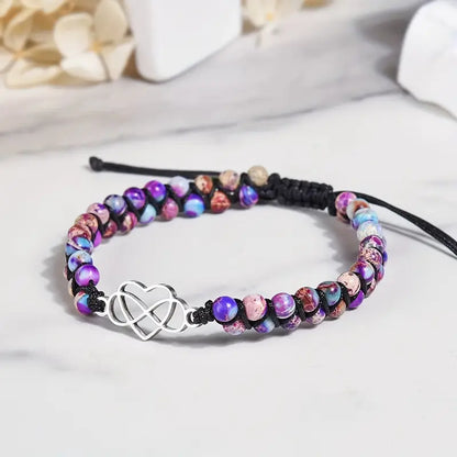 Steen Eeuwigheids Armband | Samen tegen Borstkanker