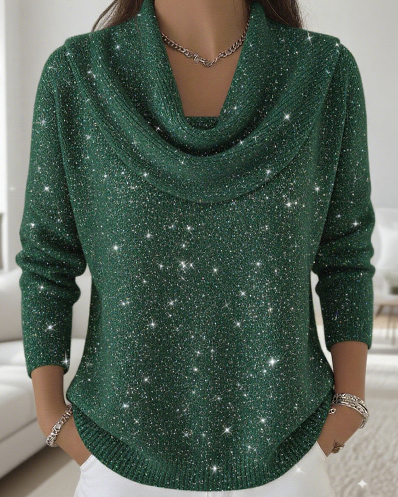 Lou™ – Elegante Glanzende Trui