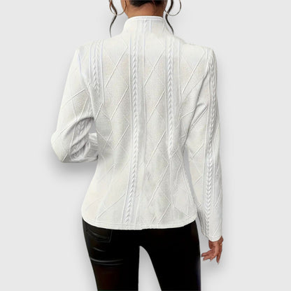 Serena™ – Blazer met Textuur