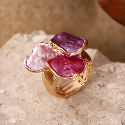 Bloemenglans Ring | Samen tegen Borstkanker